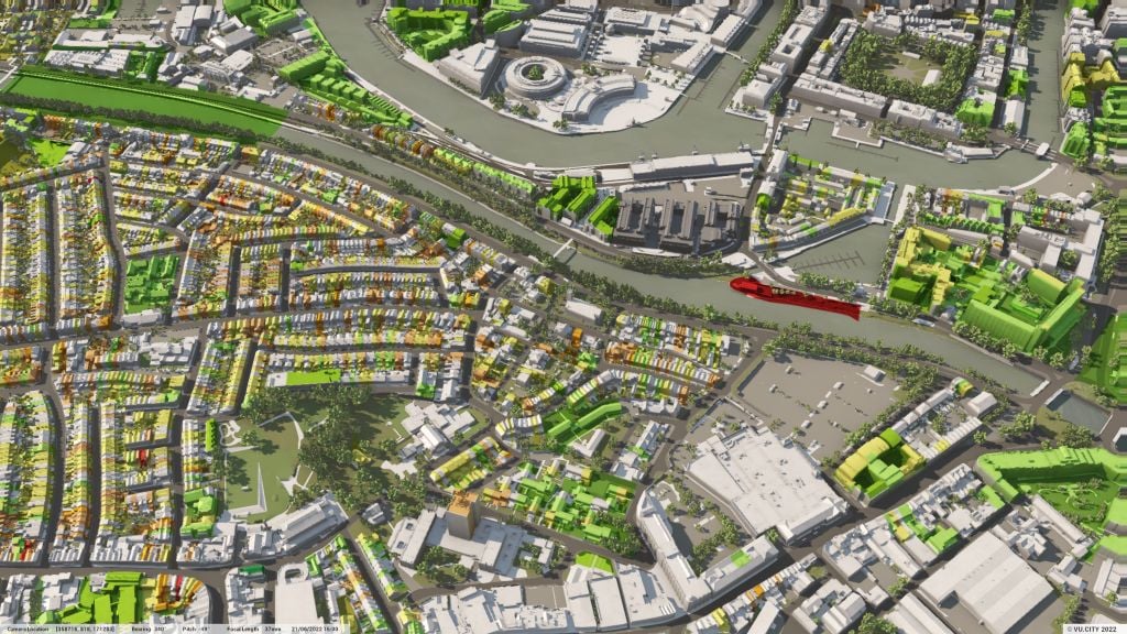 3D Model Of Bristol & Digital Twin For Urban Planning & Design